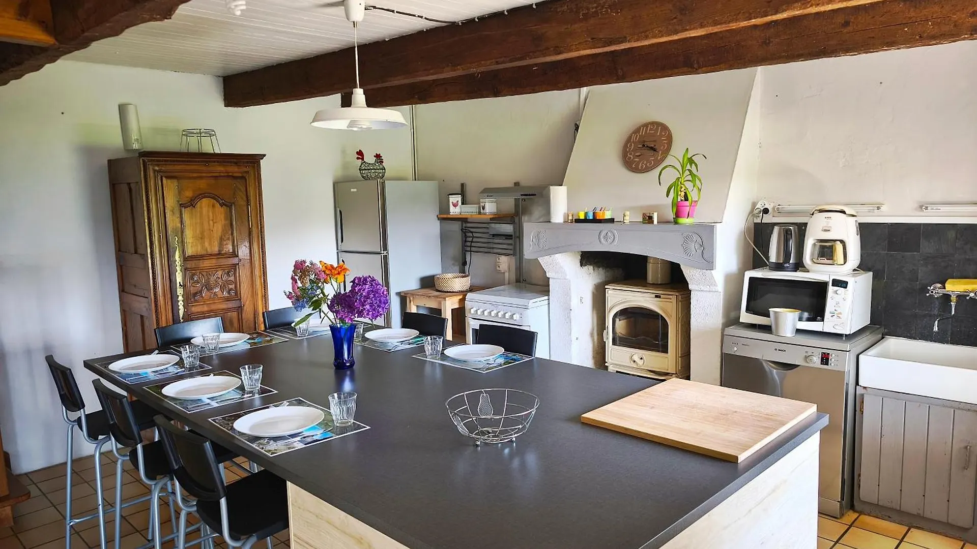 Holiday home Gite Lann Avel Classe 3 Etoiles Wifi Calme Campagne Laniscat