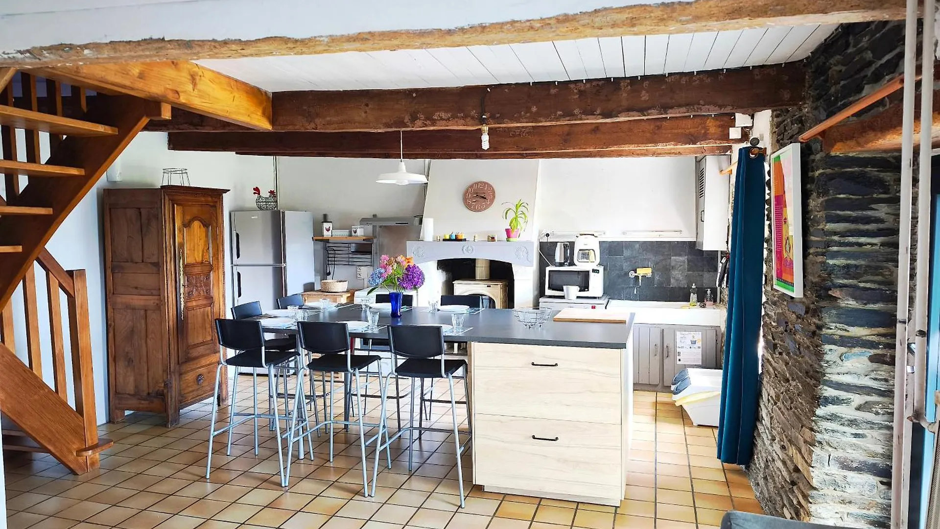 Gite Lann Avel Classe 3 Etoiles Wifi Calme Campagne Laniscat Holiday home